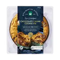 Woolworths Woolworths chocolate cookie pie offer