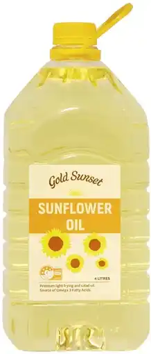Coles Gold Sunset Sunflower Oil offer
