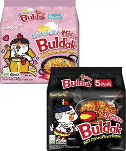 Coles Samyang Buldak Instant Noodles 650g-700g offer