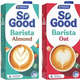 Coles Sanitarium So Good Barista Milk offer