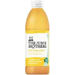 Woolworths The juice brothers juice varieties offer