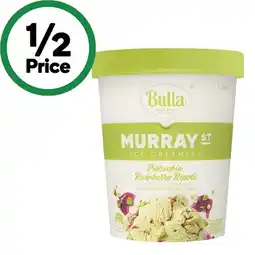Woolworths Bulla Murray St Ice Cream Tub offer