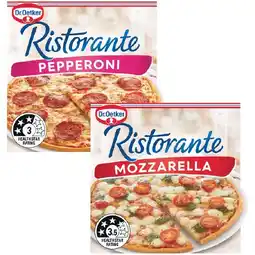 Woolworths Dr. oetker ristorante pizza – excludes dr. oetker ristorante gluten free pizza offer