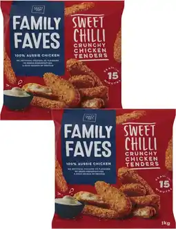 Coles Family Faves Chicken Tenders offer