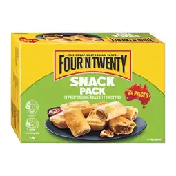 Woolworths Four'n twenty snack pack offer