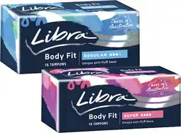 Coles Libra Body Fit Tampons Regular or Super 16 Pack offer