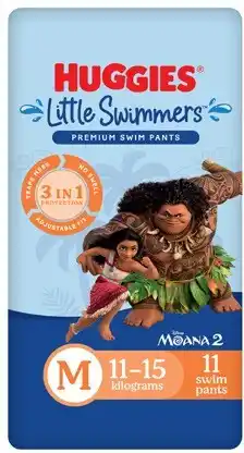 Coles Huggies Little Swimmers-12 Pack offer
