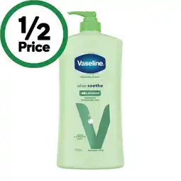 Woolworths Vaseline Intensive Care Body Lotion offer