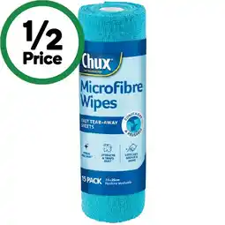 Woolworths Chux microfibre cloth roll offer