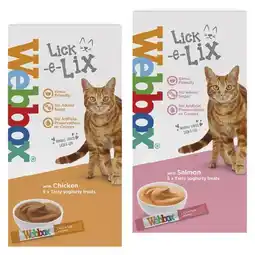 Woolworths Webbox Lick-E-Lix Cat Treats offer