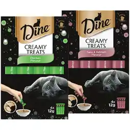 Woolworths Dine Creamy Cat Treats offer