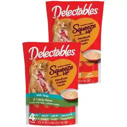Woolworths Delectables Squeeze Up Cat Treats offer