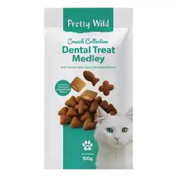 Woolworths Pretty Wild Dental Medley Cat Treats offer
