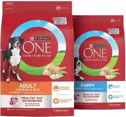 Coles Purina One Dry Dog Food offer