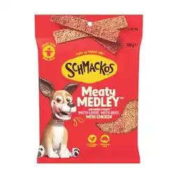 Woolworths Schmackos strapz dog treats offer