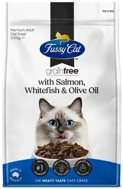 Coles Fussy Cat Grainfree Dry Cat Food offer