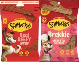 Coles Schmackos Dog Treats offer