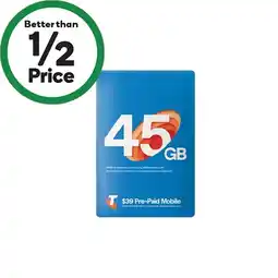 Woolworths Telstra $39 Starter Pack€ offer