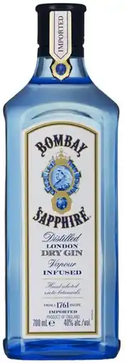 Coles Bombay Sapphire Gin offer