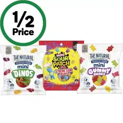 Woolworths The Natural Confectionery Co. or Sour Patch Kids Mini 80g offer