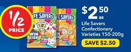 Ritchies Life savers confectionery varieties offer