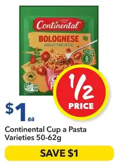 Ritchies Continental Cup a Pasta Varieties offer