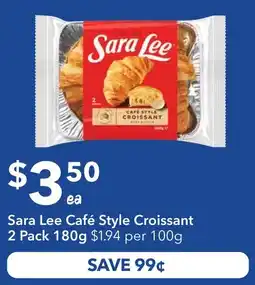 Ritchies Sara lee café style croissant offer