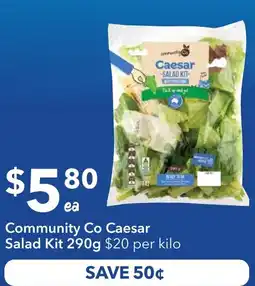 Ritchies Community co caesar salad kit offer