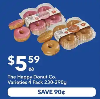 Ritchies The Happy Donut Co. Varieties offer