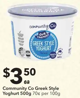 Ritchies Greek style yoghurt offer