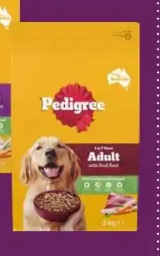 Ritchies Pedigree dog food varieties offer
