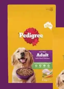 Ritchies Pedigree dog food varieties offer