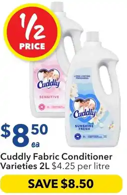 Ritchies Cuddly Fabric Conditioner Varieties offer