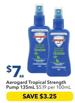 Ritchies Aerogard Tropical Strength Pump offer