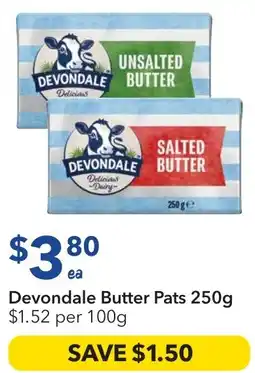Ritchies Devondale Butter Pats offer