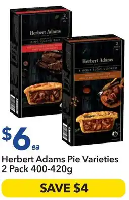 Ritchies Herbert adams pie varieties offer
