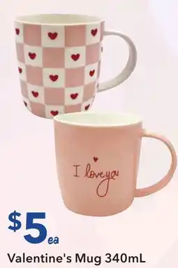 Ritchies Valentine's Mug offer