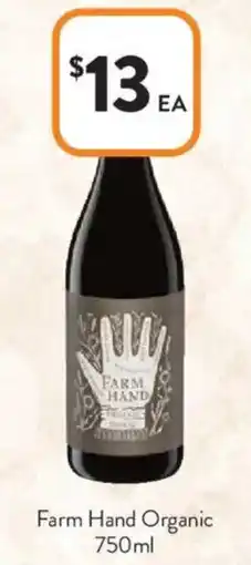 Foodworks Farm Hand Organic offer