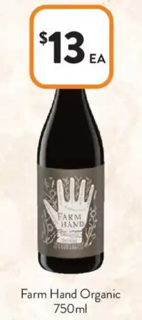 Foodworks Farm Hand Organic offer