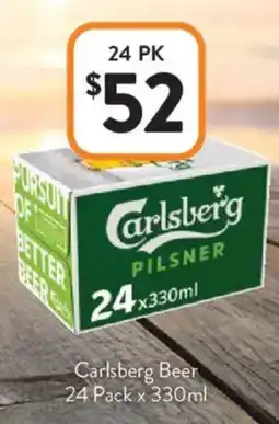 Foodworks Carlsberg Beer offer