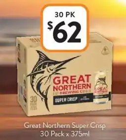 Foodworks Great Northern Super Crisp offer