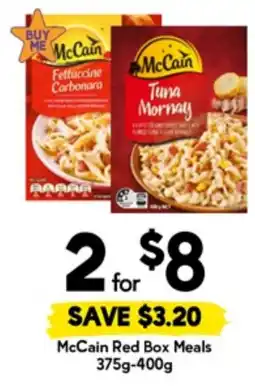 Drakes McCain Red Box Meals offer