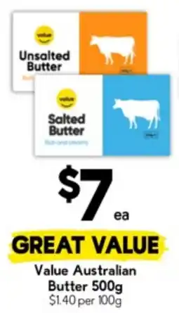 Drakes Value australian butter offer