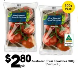 Drakes Australian truss tomatoes offer