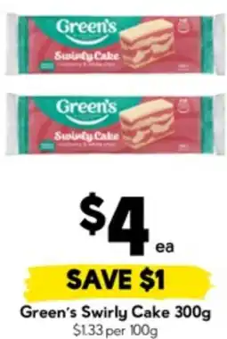 Drakes Green's swirly cake offer