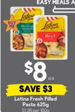 Drakes Latina fresh filled pasta offer