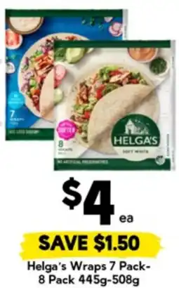 Drakes Helga's Wraps offer