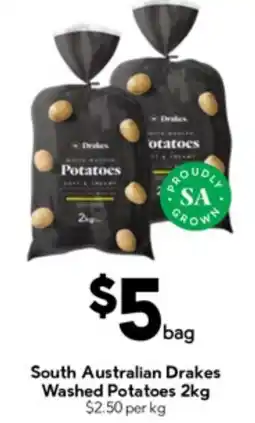Drakes South australian drakes washed potatoes offer