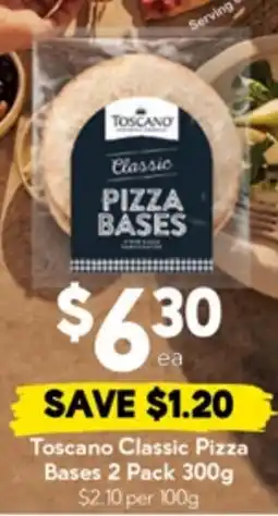Drakes Toscano Classic Pizza Bases offer