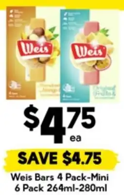 Drakes Weis Bars offer